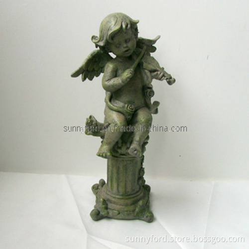Resin Sitting Angel Figurine Decoration (SFR0646)